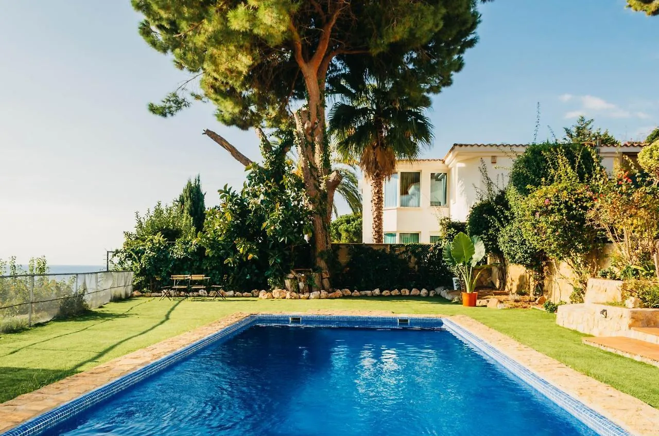 Villa ~Villa El Riu Del Cel~Increibles Vistas Al Mar Lloret de Mar Spain